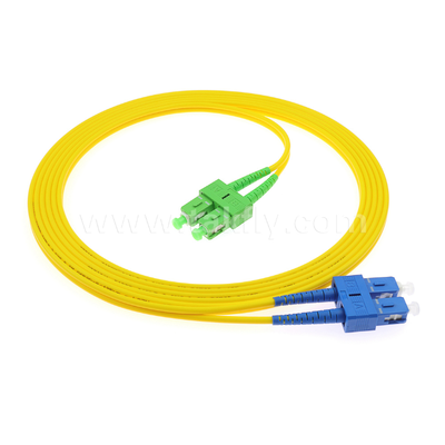 SC-SC Simplex & Duplex Fiber Optic Patch Cord – SM/MM, for Reliable Optical Network Interconnection