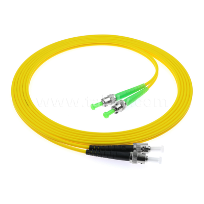 ST-ST Simplex & Duplex Fiber Optic Patch Cord – SM/MM, for Optical Network Interconnection