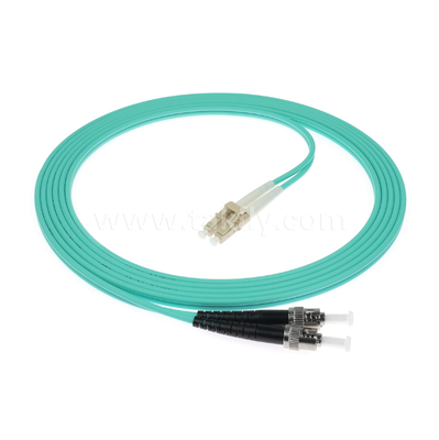 LC-ST Simplex & Duplex Fiber Optic Patch Cord – SM/MM, for Reliable Optical Network Interconnection