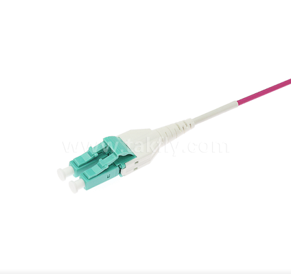 LC Uniboot Fiber Optic Patch Cord – One-Tube Two-Core, Fixed Polarity, Compact Structure, Halves Cable Volume for High-Density Cabling