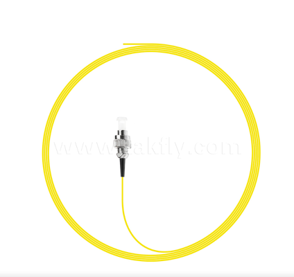 FC Simplex Fiber Optic Pigtail – Connectorized One End with FC, Bare Fiber on the Other, for Optical Termination, Splicing & Equipment Connection
