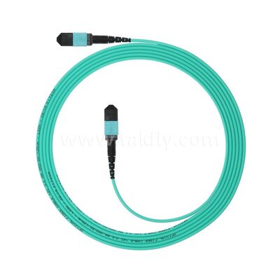 MPO MTP Patchcord Multimode OM3 Trunk Cable 12F Fiber Optic for Data Center AI Telecom Cabling