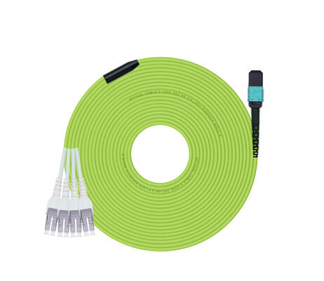 MPO MTP Patchcord Multimode OM5 Trunk Cable 24F Fiber Optic for Data Center AI Telecom Cabling