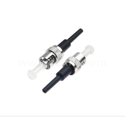 ST Fiber Optic Connector – Bayonet Twist-Lock, Low Insertion Loss, Multimode/Singlemode Compatible