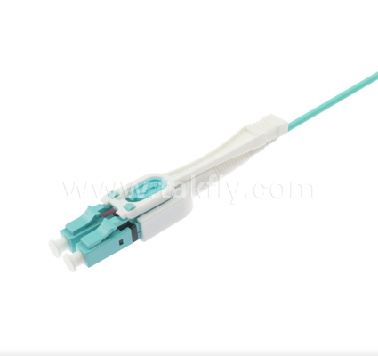 MPO/MTP to LC Uniboot Breakout Patch Cord – OM3 Multimode, High-Density, Polarity Reversible for 40G/100G Data Centers