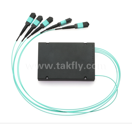 1×4 MPO/MTP OM3 PLC Splitter – High-Density Multi-fiber Splitter for Data Centers
