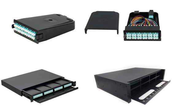 FTTH High-Density MPO/MTP Cassette Management Fiber Optic Patch Panel Slidable Type | Data Center and Network Solution