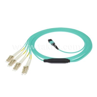 MPO/MTP-LC Breakout Patchcord Fiber Optic Cable for Data Center AI Cabling FTTx