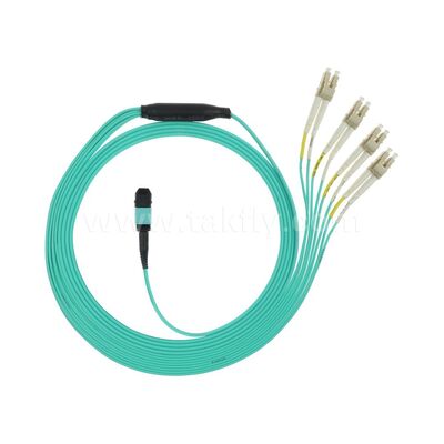 MPO/MTP-LC Breakout Patchcord Fiber Optic Cable for Data Center AI Cabling FTTx