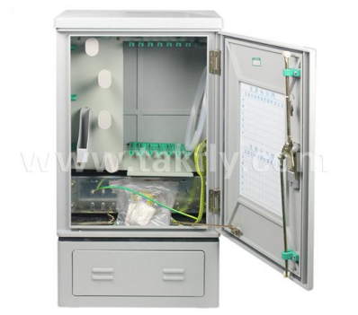 96 Cores Floor Type Fiber Optic Cross Connect Cabinet | High-capacity Networking Solution