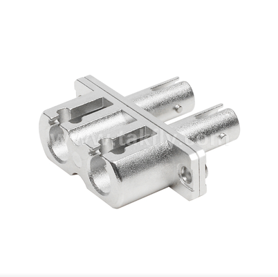 ST-LC Metal Hybrid Adapter – Duplex, Female-Female, for Connecting Different Connector Interfaces