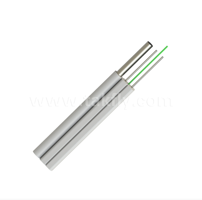 GJYXFCH Self-Supporting Bow-Type Drop Cable – FTTH Aerial to Indoor, 1-4 Cores, Low Smoke Zero Halogen