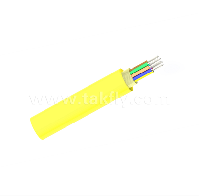 GJPFJV Indoor Cable – 0.9mm Tight-Buffered Fibers, All-Dielectric Aramid Strength, Multi-Purpose Wiring