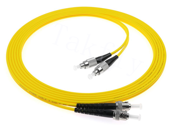 FC to ST Fiber Optic Patch Cord – Duplex/Simplex, Single-mode/Multimode, Custom Lengths for Mixed-Equipment Networks