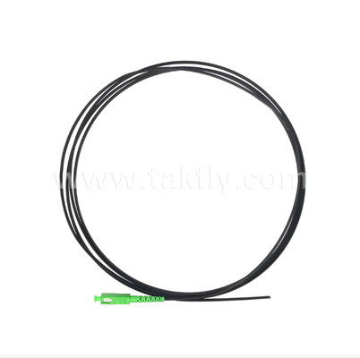 SC/APC FTTH Outdoor Flat Drop Pigtail – Simplex, Pre-connectorized, Anti‑Vibration Design for Fast Field Deployment