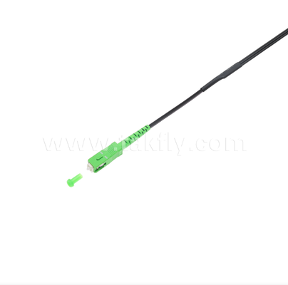 SC/APC FTTH Outdoor Flat Drop Pigtail – Simplex, Pre-connectorized, Anti‑Vibration Design for Fast Field Deployment