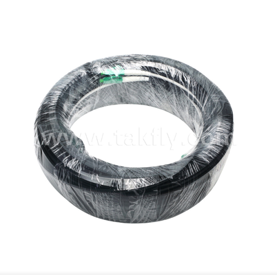 LC/APC Flat Drop Patch Cord - 2 Cor Duplex, Pre-Connectorized, Anti-Vibration,Indoor-Rated for Fast FTTH Deployment.