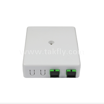 TKS-1806-02E 2-Port Wall Mount Box – Mechanical Protection & Fiber Management for FTTH