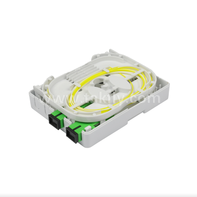 TKS-1806-02E 2-Port Wall Mount Box – Mechanical Protection & Fiber Management for FTTH