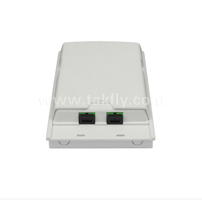 TKS-1806-02F Fiber Wall Outlet – Feeder Cable to Drop Cable Termination Point for FTTx Networks