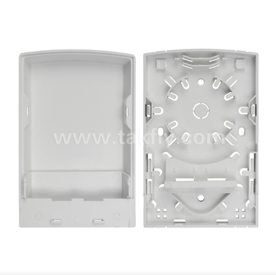 TKS-1806-02F Fiber Wall Outlet – Feeder Cable to Drop Cable Termination Point for FTTx Networks
