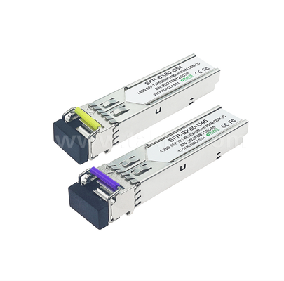 80km SFP BiDi Transceiver – 1.25G/1.063G Dual-Rate, 1490nm DFB, PIN, LC Simplex, Industrial Temperature Available