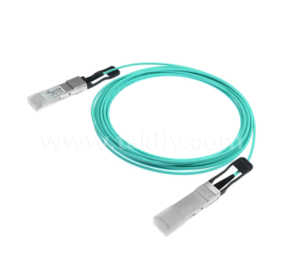 40G QSFP+ Active Optical Cable – 4-Channel Full-Duplex, 11.3Gbps per Lane, Low Power, Hot-Pluggable