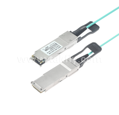 40G QSFP+ Active Optical Cable – 4-Channel Full-Duplex, 11.3Gbps per Lane, Low Power, Hot-Pluggable