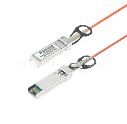10G SFP+ Active Optical Cable (AOC) – 300m on OM3, 850nm VCSEL, Low Power <0.35W/end, SFP+ to SFP+ Short-Reach Interconnect