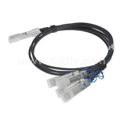 100G QSFP28 to 4x 25G SFP28 Passive DAC Breakout Cable – 100GbE, SFF-8636/8402