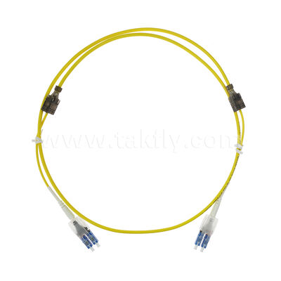 LC Uniboot Single-mode Patch Cord – Polarity Switchable / Traceable Jumper