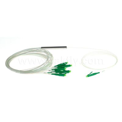 1X8 LC/APC 0.9mm Steel Tube PLC Splitter in Telecommunincation
