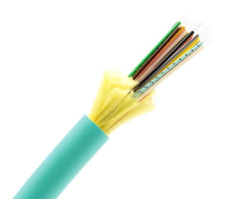 OM3 Aqua Jacket Tight Buffer Fiber Optic Cable