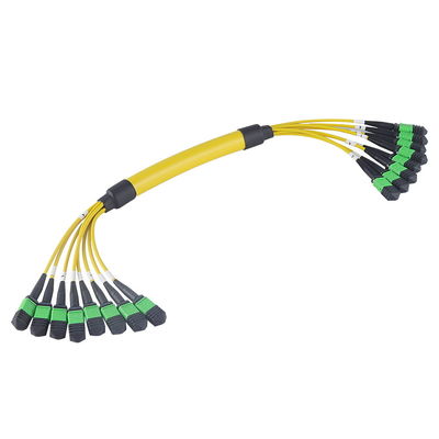 96F 192F Fiber Optic MPO MTP Breakout Cable Singlemode