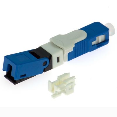 SC Quick Field Assembly Fiber Optic Connector SC Fast Connector For FTTH FTTX