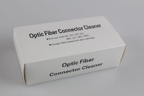 Cassette Optic Fiber Connector Cleaner SC FC ST LC MPO Connectors