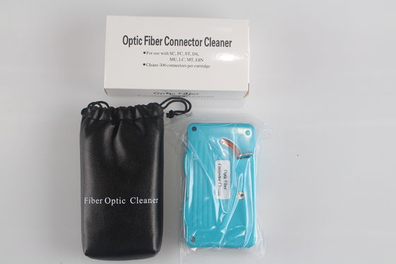 Cassette Optic Fiber Connector Cleaner SC FC ST LC MPO Connectors