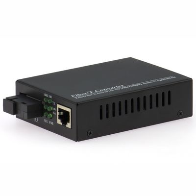 10M/100M/1000M SC Dual Single Fiber Optic Media Converter For Ethernet Network