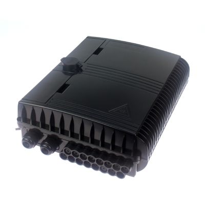16 Port FTTH Fiber Optic Termination Box 16 Core ABS Outdoor Fiber Optic Distribution Box