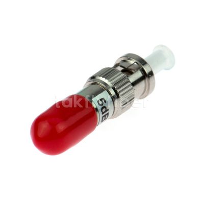 SM Low Loss Fiber Optic Attenuator 1-30dB ST UPC APC Male to Female for Optical Signal Reduction