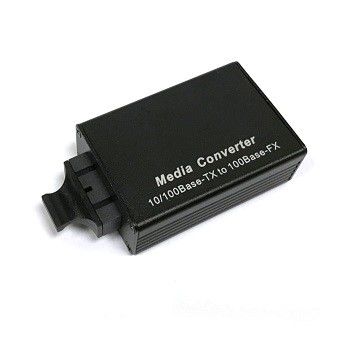 Mini Size 10/100M Singlemode Simpex Fiber Optic Media Converter In Ethernet