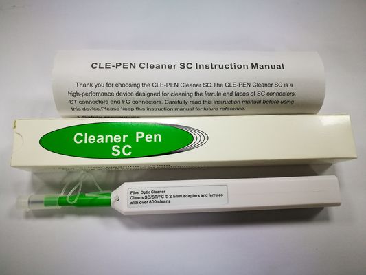 2.5mm SC/FC/ST/E2000 Fiber Optic Tool Kit Cleaning Pen One Click Fiber Cleaning Pen