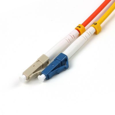 Mode Conditioning Fiber Optic Patchcord with Low Insertion Loss ≤0.3dB LSZH Jacket Material and Customized Length