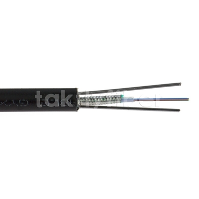 GYXTW Outdoor Fiber Optic Cable SM G652D 2 To 24 Cores For Aerial