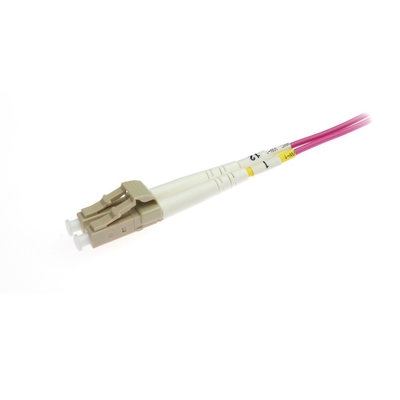 OFNP Plenum Rated OM4 MPO-LC 8 Core MPO Patch Cord