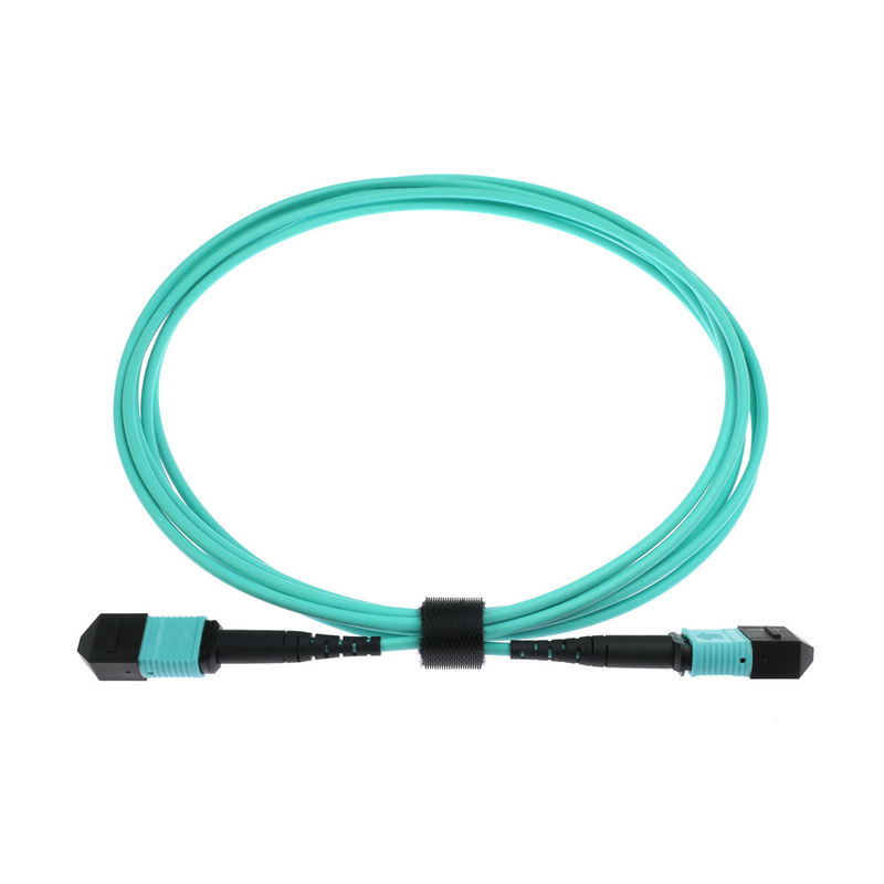 PVC/LSZH Multi Mode MPO MTP Fiber Optic Cable 20m Length with -20.C To 70.C Operating Temperature