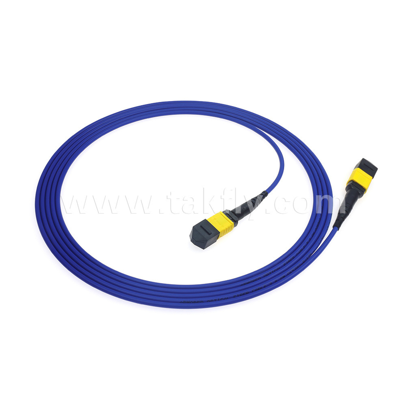 Data Center FTTX Fiber Optic Cable MPO Patch Cord MTP Trunk Cable Armored SM MM Jumper