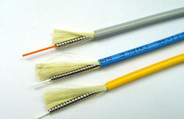 SC FC LC ST Simplex Armored Optical Cable for Installation Temperature -10C～ 60C