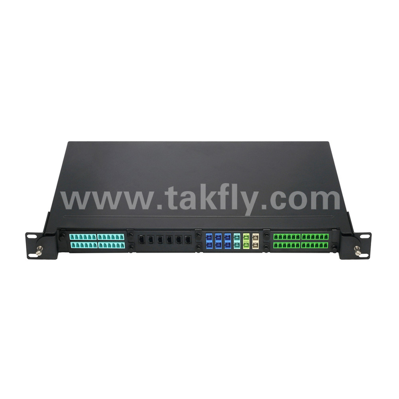 Fiber Optic MPO Cassette MTP Patch Panel Aluminum Alloy Slidable Type Management For Data Center FTTX