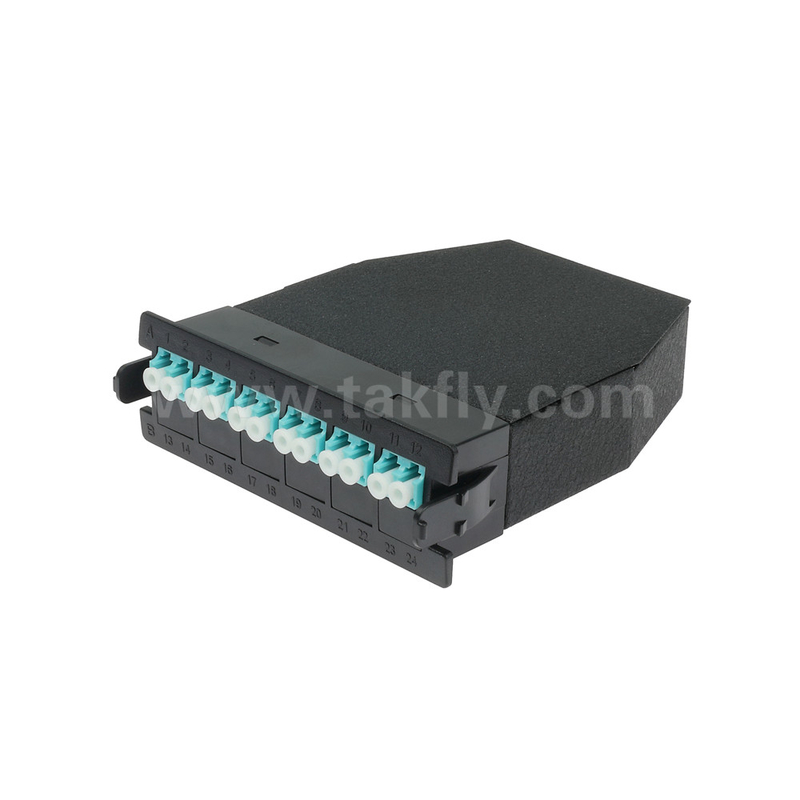 Fiber Optic MPO Cassette Module MPO/MTP-LC 12C/24C for Data Center FTTX